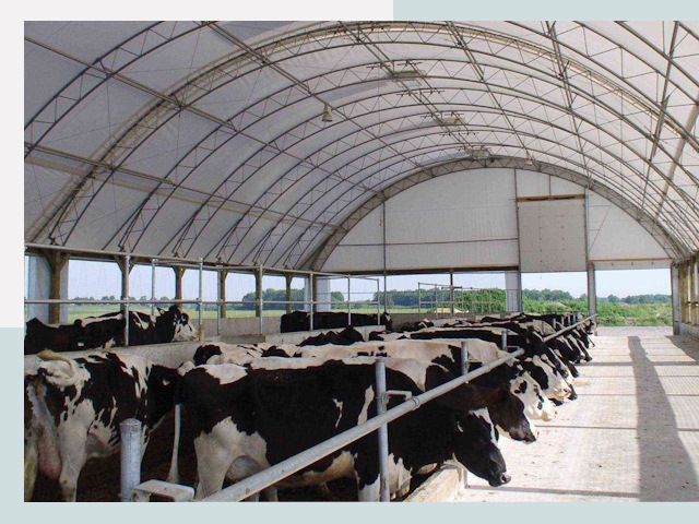 Тентовые коровники в Крымске