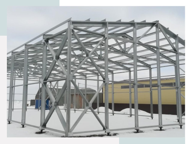 Каркасные ангары в Крымске