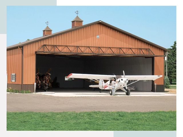 Ангары для самолетов в Крымске