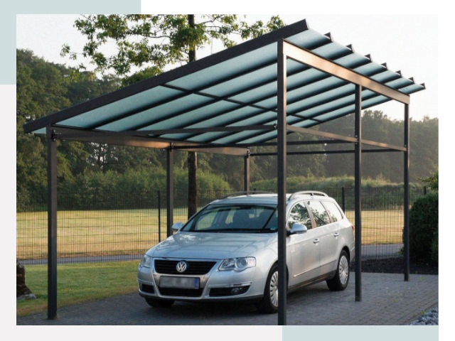 Навесы для автомобилей в Крымске