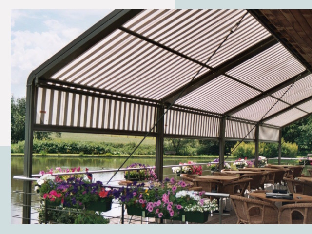 Элегантные навесы для кафе от 622 руб в Крымск