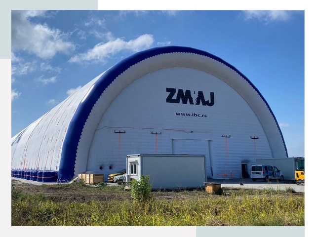 Брендирование ангаров в Крымске