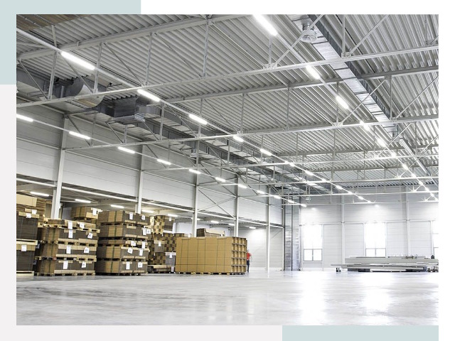 Освещение ангаров в Крымске