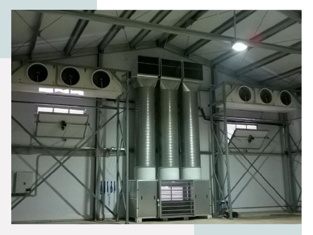 Инженерные системы для ангаров в Крымске