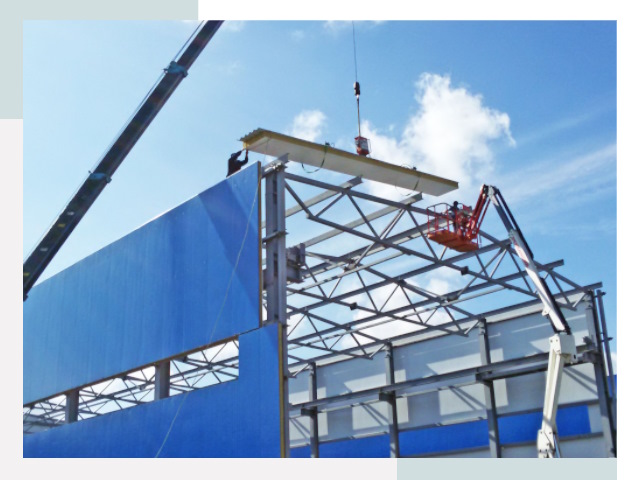 Монтаж сэндвич-панелей в Крымске