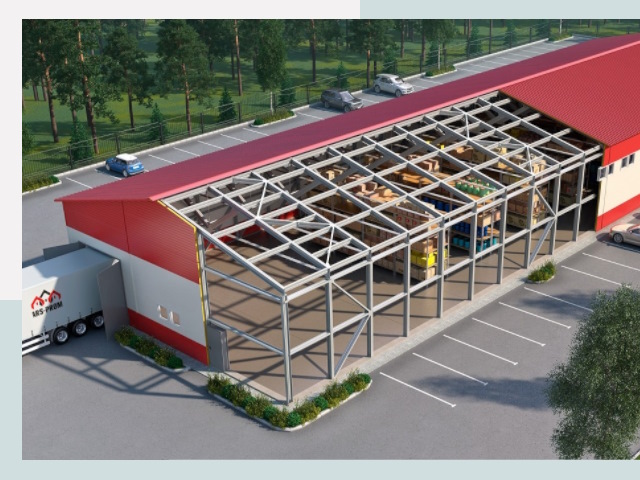 Проектирование ангаров в Крымске от 622 руб.